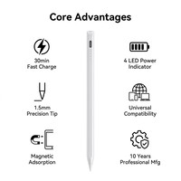 Stylet universel prêt à être expédié, stylet capacitif actif pour tablette, téléphone, ordinateur portable, PC, pas besoin d'installation d'application