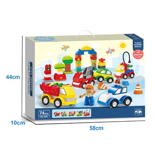 City traffic vehicles DIY connection <span class=keywords><strong>block</strong></span> set bricks plastic toys car for sale wholesale - Product Image 3