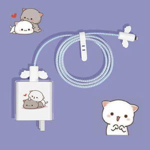 <span class=keywords><strong>Mitao</strong></span>-Sac à main mignon pour chat, chargeur de téléphone, cartable, ornement de charme, cadeau - Product Image 6