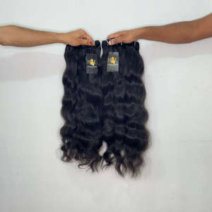 Unprocessed Wavy straight Hair Vendors Brazilian Curly Wavy Indian raw human hair,Bodywave straight Deepwave hair bundles - Product Image 1