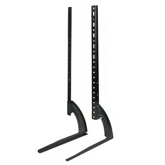 V-STAR Universal Base Design Tabletop Bracket Desk Plasma VESA 800x500mm LCD TV Stand Mount 32"-75" Cold Rolled Steel 50kg Easy
