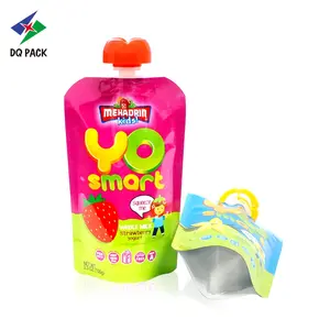 DQ PACK baby food papier d'aluminium PP doypack avec gualapack bec sac d'emballage fournisseur