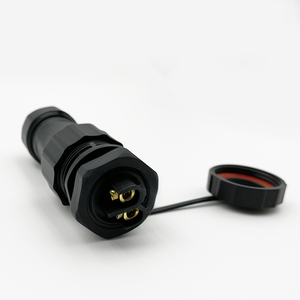 IP68 Đen hàng không nối bảng điều khiển cài đặt hàn cáp điện nối cắm nam và nữ ổ cắm - Product Image 2