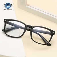 Gafas de Computadora Teenyoun con Protección Anti Luz Azul, Montura Óptica Cuadrada Retro, Gafas de Diseño para Mujer y Hombre al por Mayor