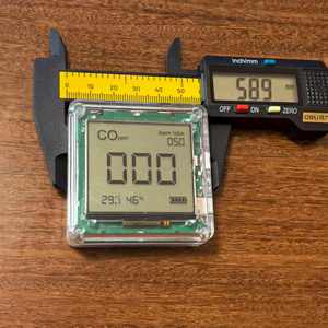 Airsense C601 CO-gasdetector, koolmonoxidevergiftigingsalarm met LCD-scherm - Product Image 1