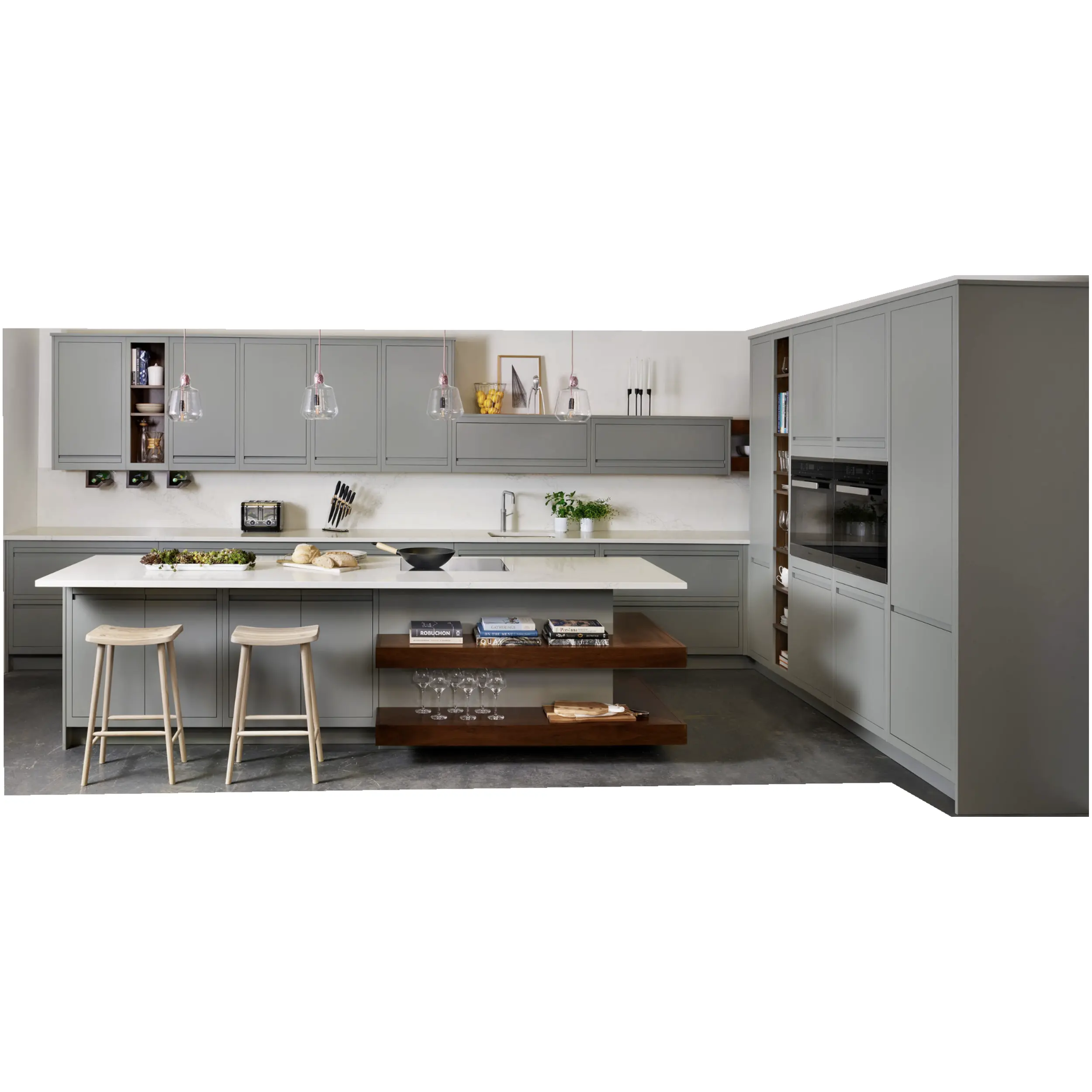 2023 Skyline Armarios de cocina modulares Armarios y muebles modernos con cajones