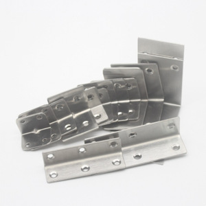 Supports d'angle en acier inoxydable 32x25x0.8mm 36x26x0.8mm 38x30x1.5mm pour fixation de porte de chambre - Product Image 4