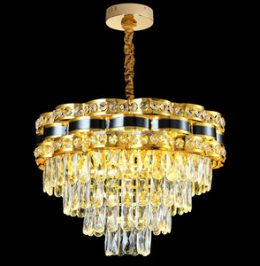 Lampadario in Cristallo Moderno con Struttura in Ferro, Portalampada E14, 220V, <span class=keywords><strong>per</strong></span> Soggiorno, Garanzia di 2 Anni (25097-D500) - Product Image 6