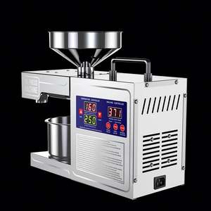 Presse à huile automatique industrielle compacte pour arachides, graines de soja et sésame, avec filtre à huile intégré - Product Image 2