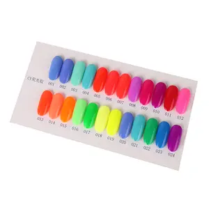 Robifel nail art 2020 neon fluorescent gel nail products salon cosmetics