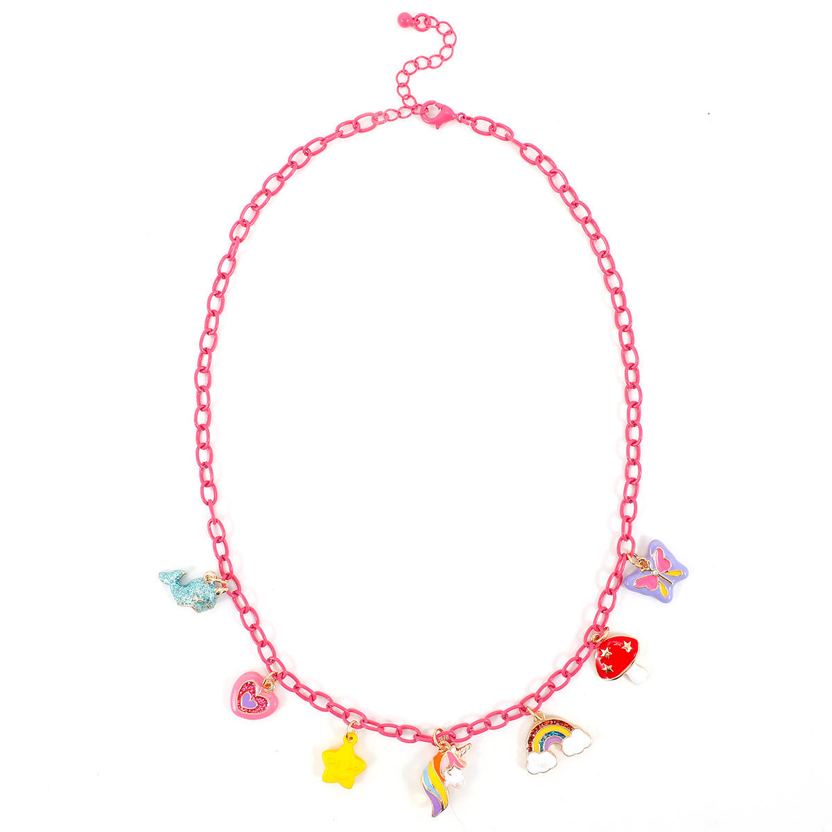 pink necklaces
