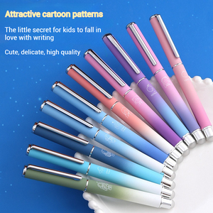 Набор термочувствительных ручек для каллиграфии: стилусы из нержавеющей стали EF, милые стираемые ручки для девочек - Product Image 4