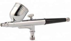 AS186K Ensemble d'aérographe de réservoir de démarrage automatique avec compresseur Type de piston Aérographe de <span class=keywords><strong>peinture</strong></span> en cuivre - Product Image 5