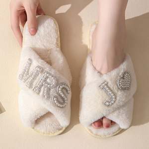 Sandalias de invierno para mujer, con punta abierta, para bodas, fiestas, novias, compromisos - Product Image 3