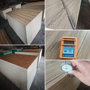 Plywood Linyi Melamine Faced Plywood Sheets <strong>Contre</strong> Plaqu&eacute; M&eacute;lamin&eacute; for Furniture Cabinets Wardrobes Shelving - Product Image 3