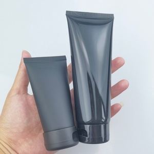 Envases Cosméticos Personalizados al por Mayor, Botella de Limpieza Negra Mate de 50ml/100ml, Envase Vacío con Tubo - Product Image 4