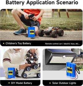 แบตเตอ<span class=keywords><strong>ร</strong></span>ี่ลิเธียม11.1V 3000mAh สำหรับแผงโซลาร์วิทยุ<span class=keywords><strong>กล้อง</strong></span>ถ่ายวิดีโอออ<span class=keywords><strong>ร</strong></span>์แกนอิเล็กทรอนิกส์พัดลมขนาดเล็กแบตเตอรี่ Li-ion 12V - Product Image 5
