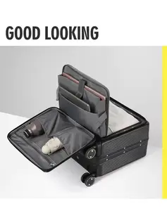 Универсальный чемодан для открывания переднего колеса, чемодан businessTSA, чемодан 20 24-дюймовый чемодан для тележки, чемодан для ПК