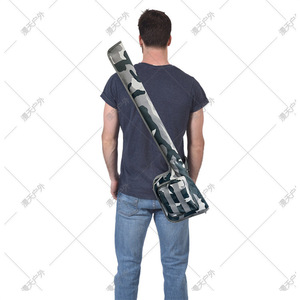 Bolsa de camuflaje para cañas de pescar, 80cm, 140cm, correa para el hombro, tela Oxford, uso al aire libre, Unisex - Product Image 5