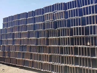 Poutre en H à large bordure américaine laminée à chaud A36 A992/A572-50 W14X132 W16X26 W16X31 W16X36 W8X35 prête à la soudure pour la Guyana