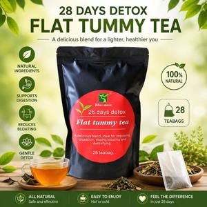 28 Days Detox Tummy <strong>Tea</strong> of Flat Private Label Chinese Traditional Moringa Weight Loss Flat Belly Slim Diet Herbal <strong>Tea</strong> Minceur - Product Image 1