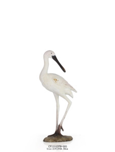 定制批发树脂人造动物鸟鹤雕像火烈鸟物体室内家居装饰 - Product Image 5