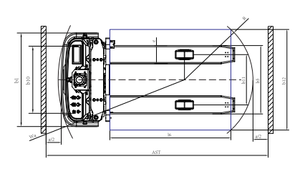 Automatic Stacker AGV Body Slim Narrow-Body 3M 2T High-Density Storage Pallet Stacking 3D SLAM Navigation WIFI/5G <strong>Maximize</strong> - Product Image 2