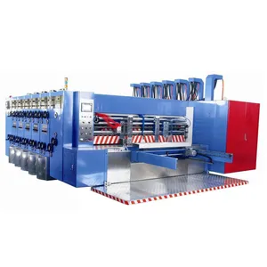 Automatic Flexo Corrugated Carton Box Forming Printing Slotting Die Cutting Packing Packaging Machine Manufacturer