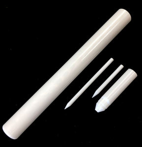 1mm 1.5mm 2mm 3mm 4mm 5mm diamètre personnalisé haute précision zircone trempé alumine zta tige d'arbre en céramique - Product Image 2