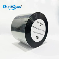 Cinta de Resina Negra de Alta Densidad TTR para Impresora de Códigos de Barras Zebra TSC Datamax Sato