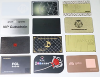 Angepasste Zugangskontrollkarten T5577 NFC RFID Wasserdichte Metallkarten mit ISO 7815/14443A Protokoll und 363-Bit-Speicher