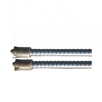 Vente mondiale Chine Mine Tunnel Toit Barre Tige IBO Creux Coulis Auto-Forage Ancrage Rock Bolt