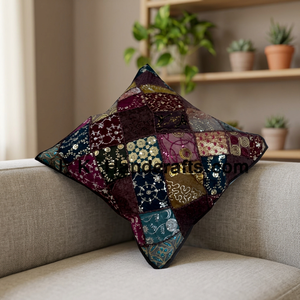 Beautiful Designer Handmade Ethnic Throw <b>Indian</b> <b>Cushions</b> <b>Cover</b> - Product Image 2