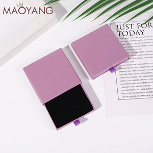 Wholesale Silver Jewelry Packaging <b>Box</b> Square Drawer <b>Gift</b> <b>Box</b> for Bracelet <b>Earring</b> Necklace Ring Storage Packaging - Product Image 3