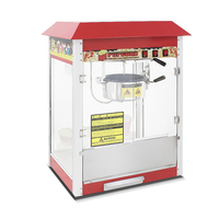 Máquina comercial de palomitas de maíz a gas de 8oz, Máquina Eléctrica de palomitas de maíz con aprobación CE, máquina automática de palomitas de maíz