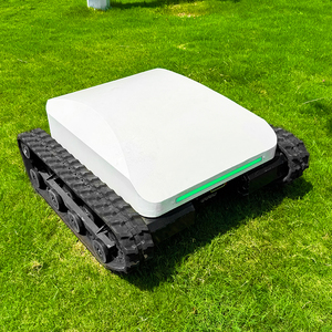 Industrial Grade Remote Control Crawler <strong>Lawn</strong> <strong>Mower</strong> Grass Trimmer Robot <strong>Electric</strong> <strong>Lawn</strong> <strong>Mower</strong> 5.3KW Power 150mm Max Cutting Height - Product Image 2
