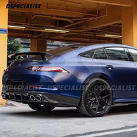 Kit carrosserie en fibre de carbone sèche de style Pt, diffuseur de pare-chocs arrière pour Mercedes Benz AMG GT43 GT50 GT53 X290