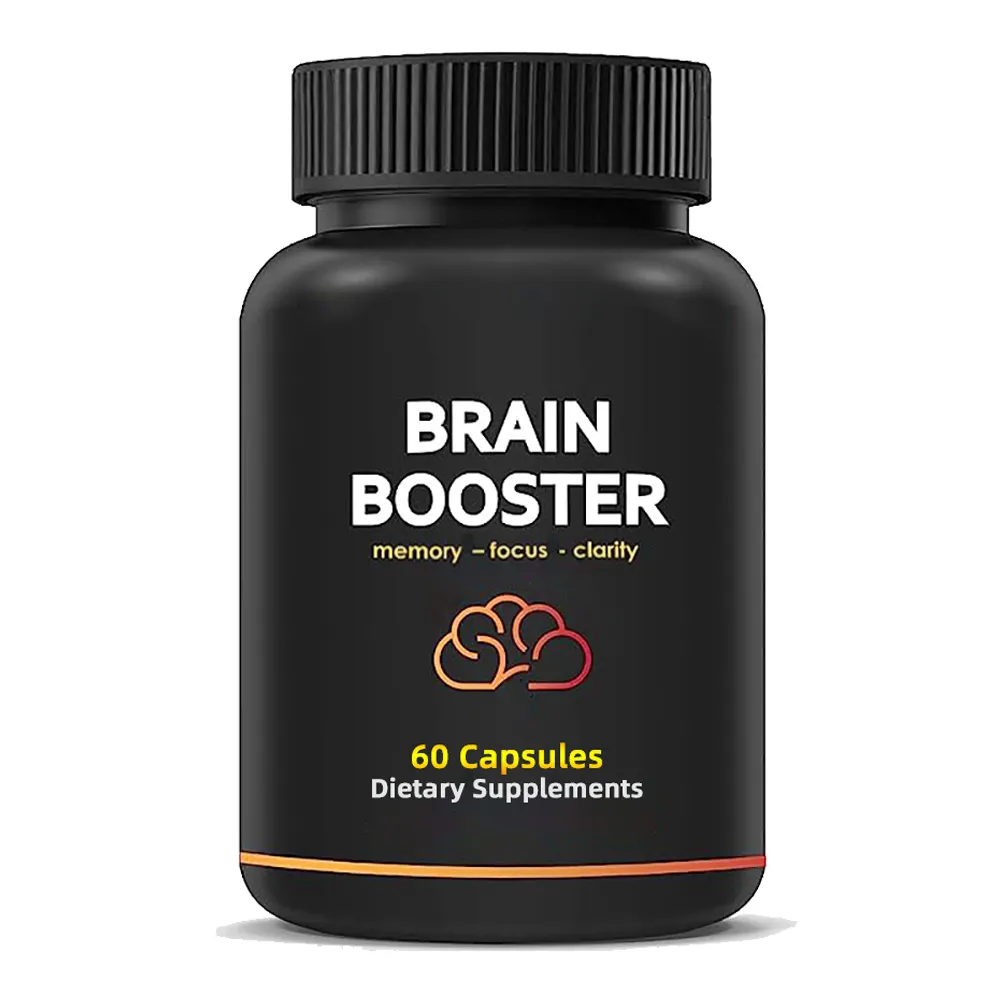 Private Label Improves Cognitive Function 60 Vegan Nootropics Capsules Premium Nootropic Brain Supplement