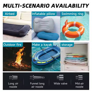 Air Blower Factory 1000A <span class=keywords><strong>Jump</strong></span> <span class=keywords><strong>Starter</strong></span> Portable Pompe à air EVA Bag Smart Clip 12V Avec Power Bank Accessoires de voiture - Product Image 5