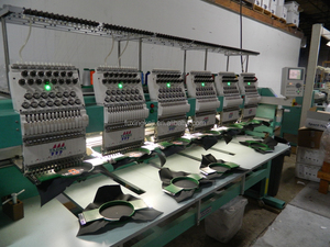 Máquina de Bordar Computarizada <span class=keywords><strong>TAJIMA</strong></span> de Alta Velocidad, de 6 Cabezas y 15 Agujas, <span class=keywords><strong>Usada</strong></span>, Industrial - Product Image 3