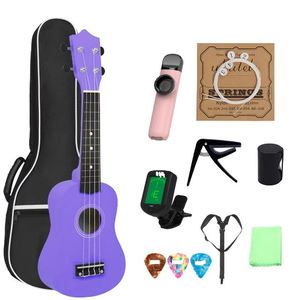Ukelele de cuatro cuerdas Hawaiano de madera de 21 pulgadas, juego de <span class=keywords><strong>guitarra</strong></span> pequeña para Educación de la primera infancia, arce Musical transfronterizo - Product Image 6