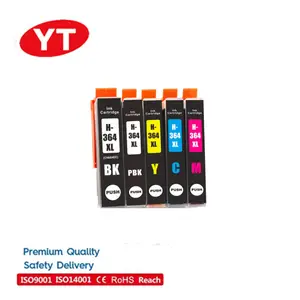 Yelbes 364 מחסנית דיו תואם 364xl עבור hp 7520 7510 5525 5520 deskjet 3070a מדפסת b109a b109a