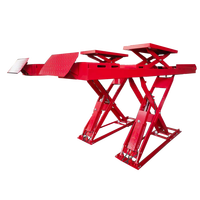 Pont élévateur hydraulique à ciseaux pour voitures, 4 tonnes, encastré, double niveau, capacité de levage de 4000 kg