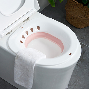 Factory Direct Sales <b>Seat</b> Plastic Sitz Bath for Hemorrhoids Patient Adults - Product Image 2