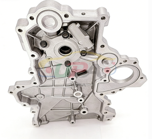 21350-2B003 213502B003 Tapa de la cadena de distribución y bomba de aceite para Hyundai Kia 21350 2B003 - Product Image 6