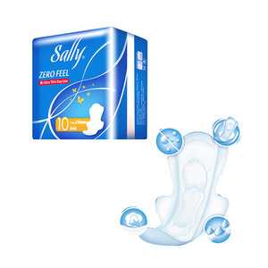 Sally Winged Băng Vệ Sinh Pad Kinh Nguyệt Dày Khăn Ăn Phụ Nữ Miếng Đệm Nữ Tính Vệ Sinh Khăn Ăn Vệ Sinh Khăn - Product Image 1