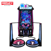 Machine de jeu d'arcade à déclenchement par mouvement de pied pour 1 joueur avec écran 4K