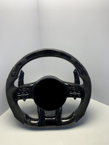 Volante de Coche Personalizable de Fábrica con Acabado en Alcántara y Botones LCD para Mercedes-Benz <span class=keywords><strong>AMG</strong></span> X117 W177 Clase A-E - Product Image 1