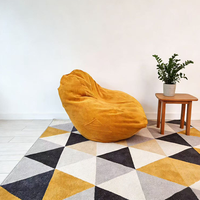 Canapé-lit confortable de grande taille, style goutte d'eau, prix fabricant Disian 2026