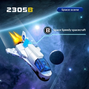 Offre Spéciale – Blocs de Construction Aérospatiaux Station Spatiale à Petites Particules – Jouet Premium Souvenir Anniversaire – Cadeau pour Enfants et Événements – Vente Ambulante - Product Image 4